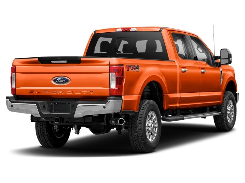 2019 Ford Super Duty F-250 SRW XLT 4WD Crew Cab 6.75' Box Orange  Shot 90