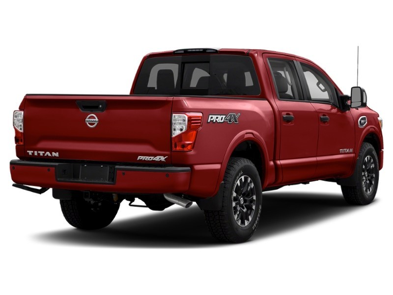 2018 Nissan Titan 4x4 Crew Cab PRO-4X Cayenne Red Metallic  Shot 20