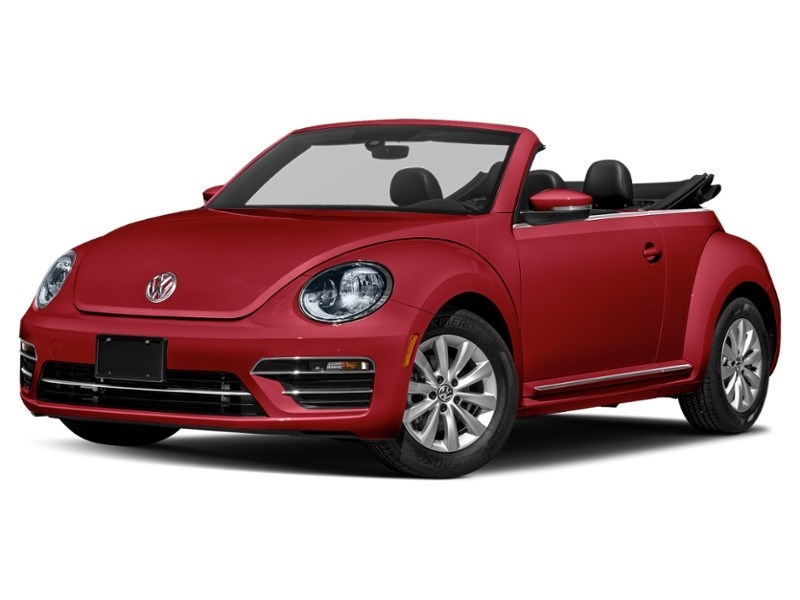 2018 Volkswagen Beetle Trendline Auto Tornado Red w/Black Roof  Shot 40