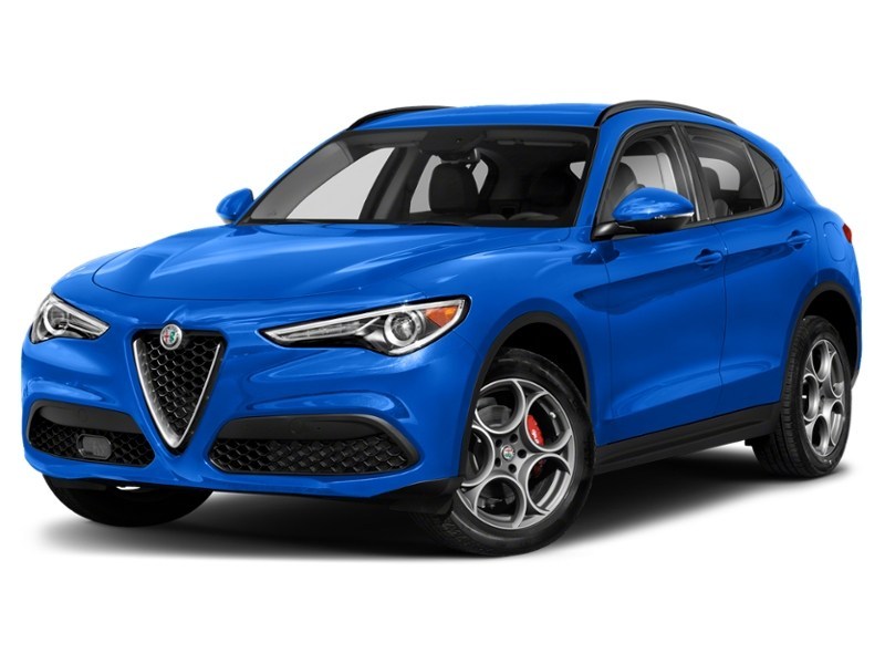 2018 Alfa Romeo Stelvio Ti Sport AWD Misano Blue Metallic  Shot 25