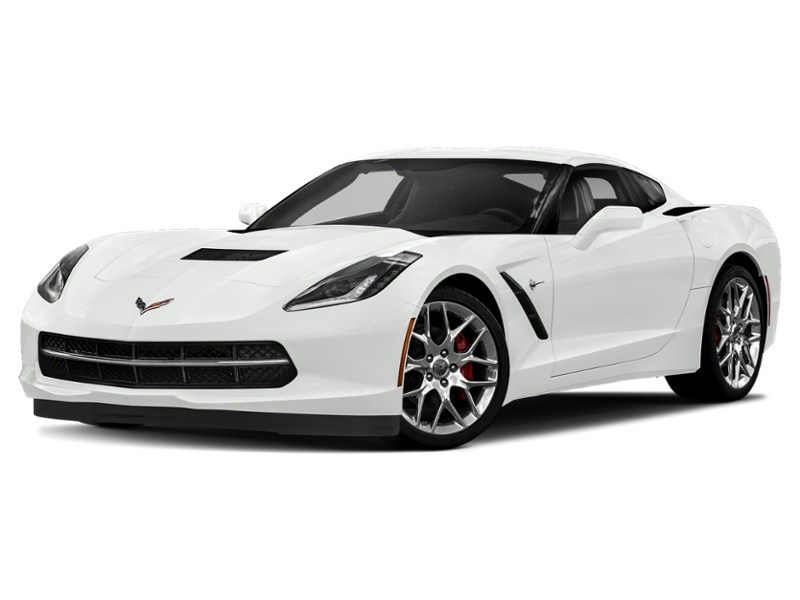 2018 Chevrolet Corvette 2dr Stingray Cpe w/1LT Arctic White  Shot 1