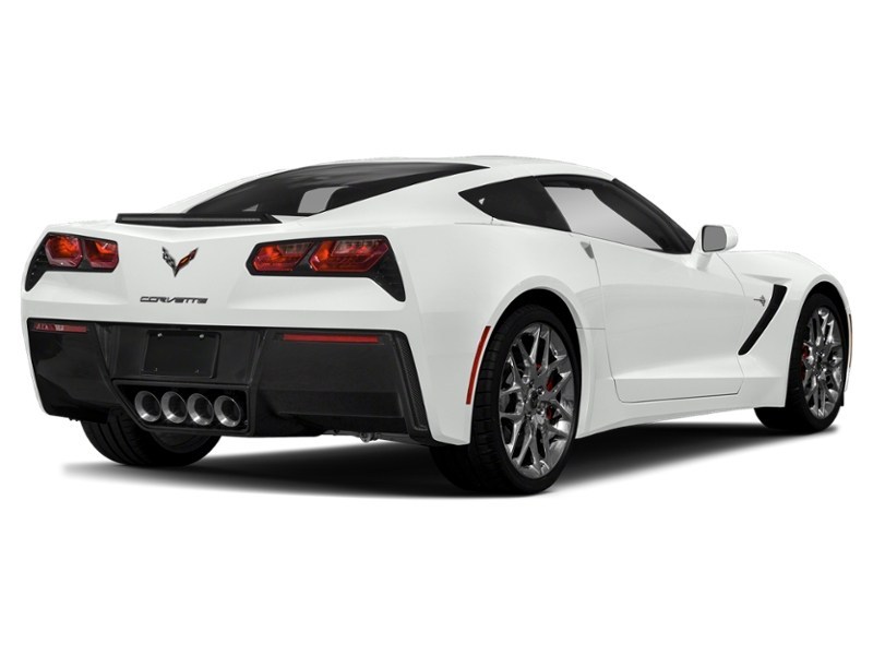 2018 Chevrolet Corvette 2dr Stingray Cpe w/1LT Arctic White  Shot 6