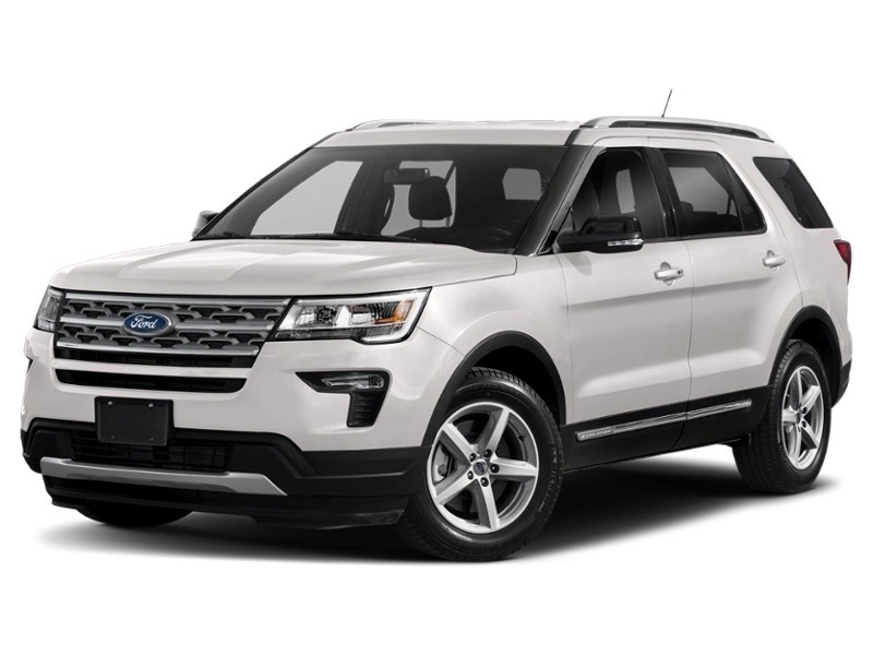 2018 Ford Explorer XLT 4WD White Platinum Metallic Tri-Coat  Shot 37