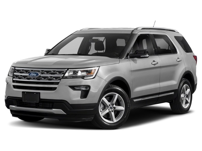 2018 Ford Explorer XLT 4WD Ingot Silver Metallic  Shot 43