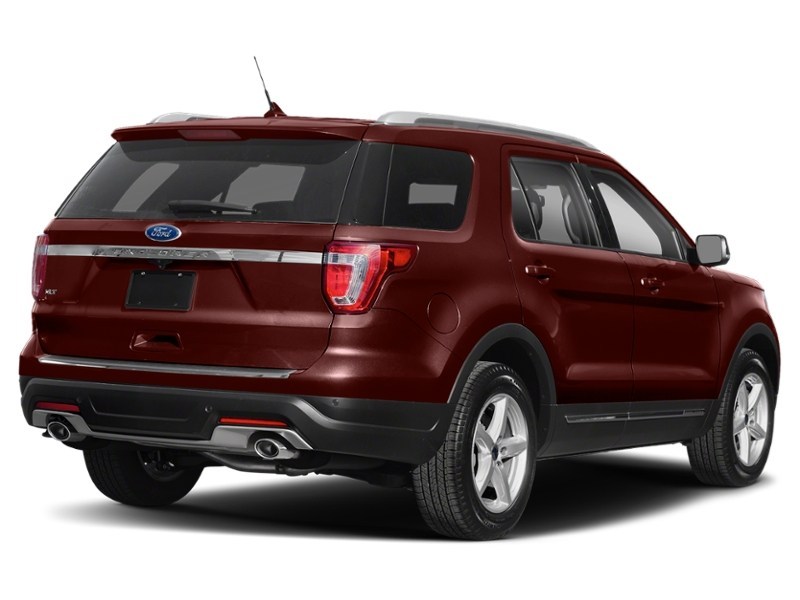 2018 Ford Explorer XLT 4WD Burgundy Velvet Metallic Tinted Clearcoat  Shot 32