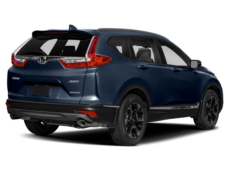 2018 Honda CR-V Touring AWD Obsidian Blue Pearl  Shot 2