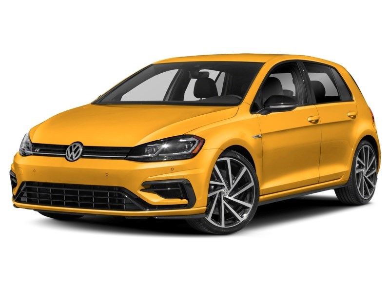 2018 Volkswagen Golf R 5-door DSG Ginster Yellow  Shot 65