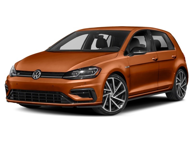2018 Volkswagen Golf R 5-door DSG Copper Orange Metallic  Shot 158