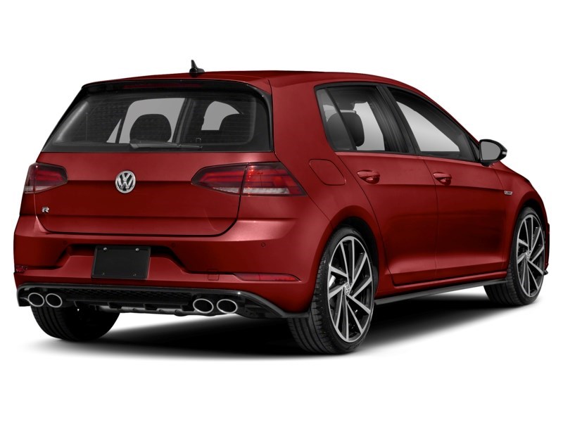 2018 Volkswagen Golf R 5-door DSG Bordeaux Red Pearl  Shot 51