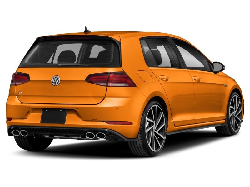 2018 Volkswagen Golf R 5-door DSG Magma Orange  Shot 79