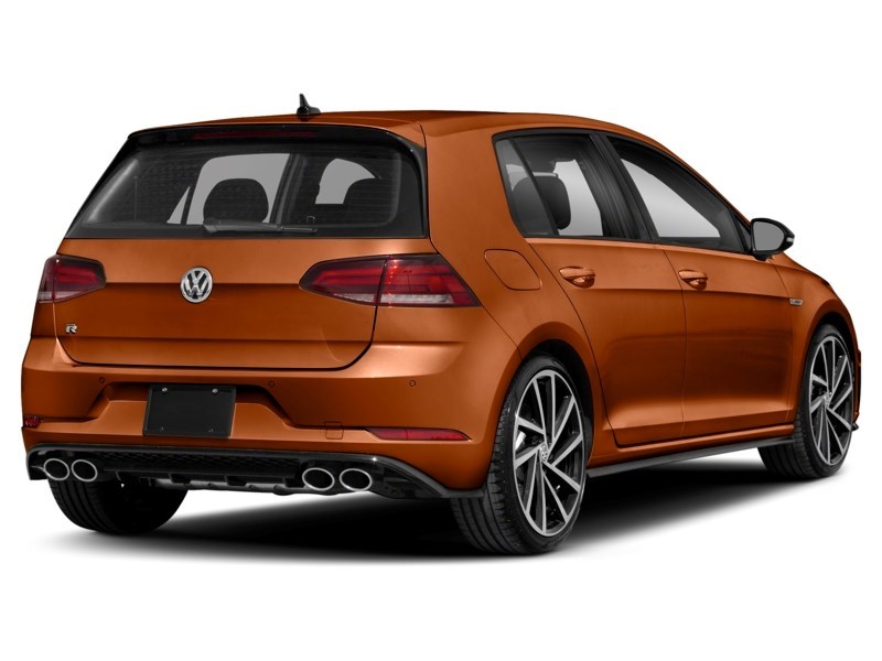2018 Volkswagen Golf R 5-door DSG Copper Orange Metallic  Shot 163