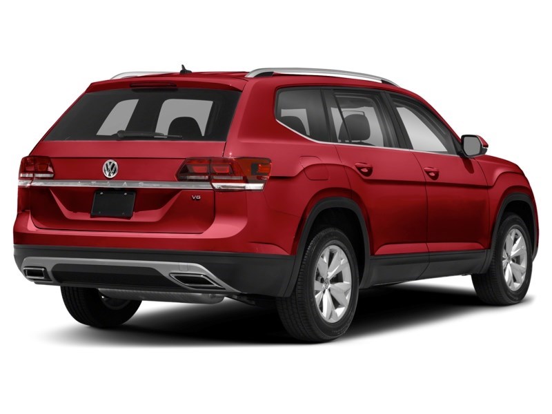 2019 Volkswagen Atlas Highline 3.6 FSI 4MOTION Fortana Red Metallic  Shot 26