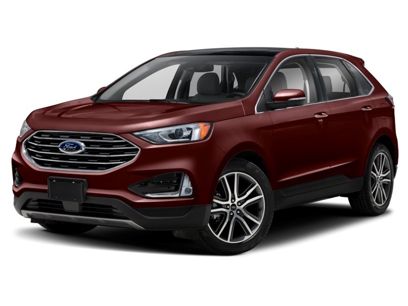 2019 Ford Edge Titanium AWD Burgundy Velvet Metallic Tinted Clearcoat  Shot 31