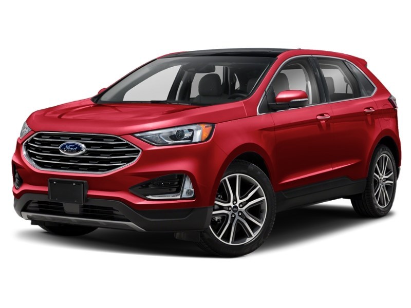 2020 Ford Edge SEL AWD Rapid Red Metallic Tinted Clearcoat  Shot 29
