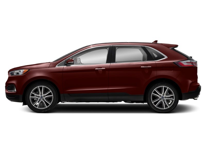 2020 Ford Edge SEL AWD Burgundy Velvet Metallic Tinted Clearcoat  Shot 6