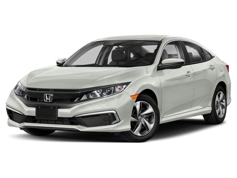 2020 Honda Civic Sedan LX CVT Platinum White Pearl  Shot 20