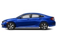 2020 Honda Civic LX CVT Aegean Blue Metallic  Shot 4