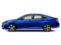 2020 Honda Civic Sedan LX CVT Aegean Blue Metallic  Shot 4
