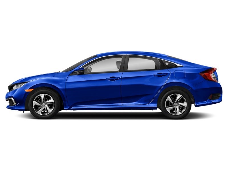 2020 Honda Civic Sedan LX CVT Aegean Blue Metallic  Shot 6