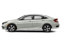 2020 Honda Civic Sedan LX CVT Platinum White Pearl  Shot 24