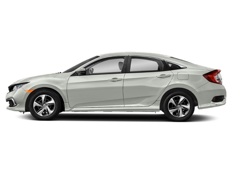 2020 Honda Civic Sedan LX CVT Platinum White Pearl  Shot 24