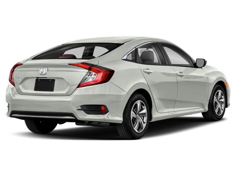 2020 Honda Civic Sedan LX CVT Platinum White Pearl  Shot 25