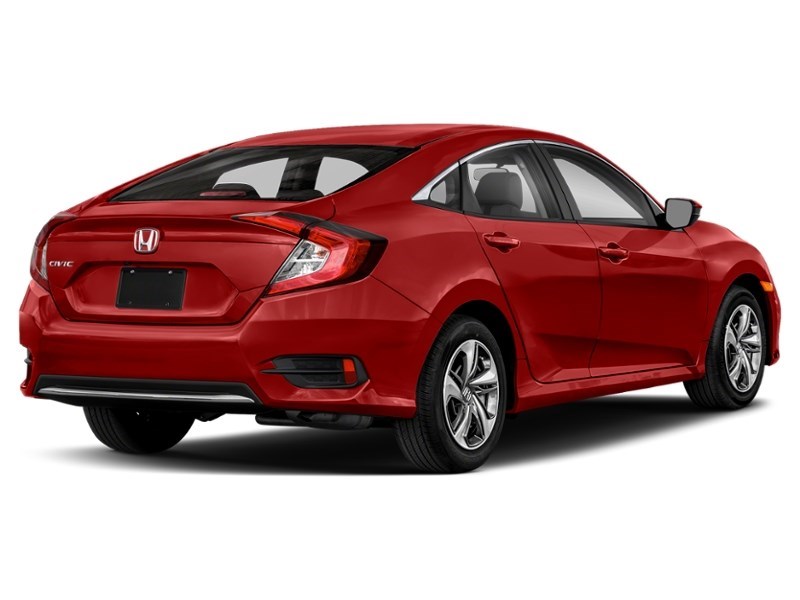 2020 Honda Civic Sedan LX CVT Rallye Red  Shot 31