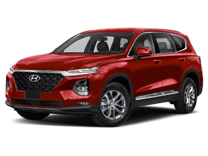 2019 Hyundai Santa Fe 2.0T Luxury AWD w/Dark Chrome Accent Scarlet Red  Shot 7