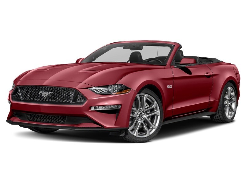 2022 Ford Mustang GT Premium Convertible Rapid Red Metallic Tinted Clearcoat  Shot 10