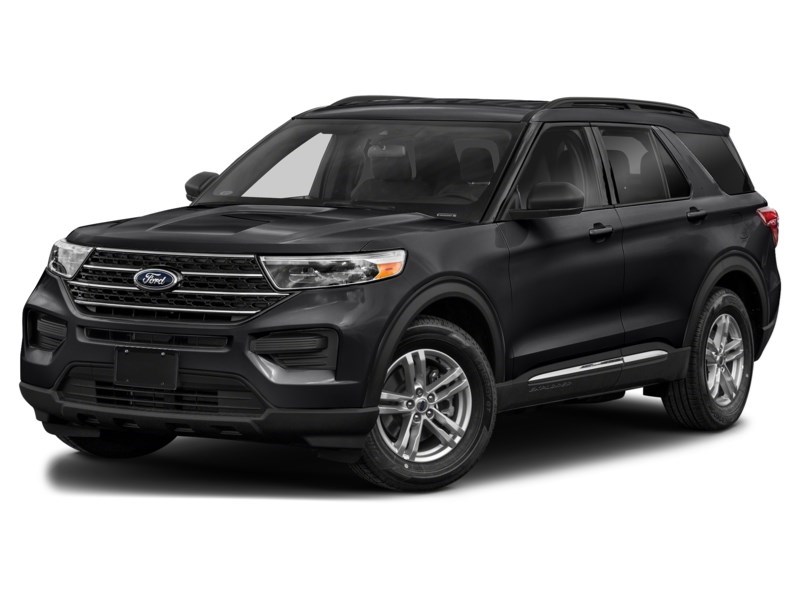2020 Ford Explorer XLT 4WD Agate Black Metallic  Shot 1