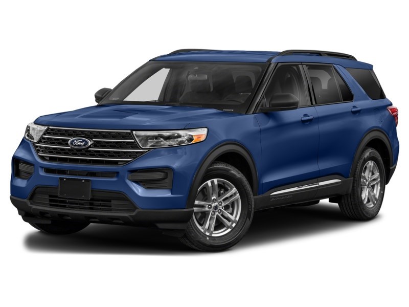 2022 Ford Explorer XLT | 4WD | ROOF | NAV | TOW | ADPTV CRUISE | 20s Stone Blue Metallic  Shot 4