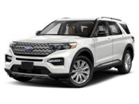 2021 Ford Explorer Limited 4WD Star White Metallic Tri-Coat  Shot 4