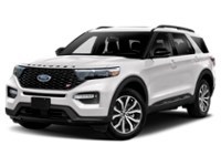 2022 Ford Explorer ST 4WD Star White Metallic Tri-Coat  Shot 1