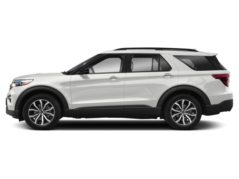 2022 Ford Explorer ST 4WD Star White Metallic Tri-Coat  Shot 3