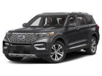 2021 Ford Explorer Platinum 4WD Agate Black Metallic  Shot 1