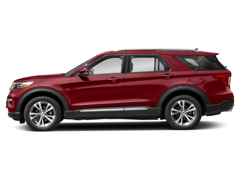 2021 Ford Explorer Platinum 4WD Rapid Red Metallic Tinted Clearcoat  Shot 16