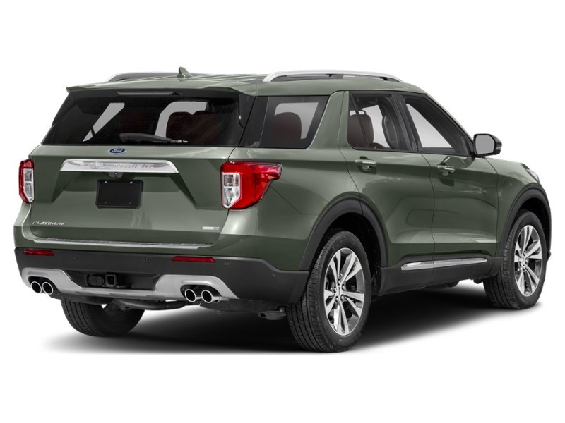 2021 Ford Explorer Platinum 4WD Forged Green Metallic  Shot 31
