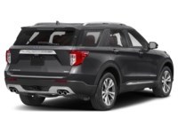 2021 Ford Explorer Platinum 4WD Agate Black Metallic  Shot 2
