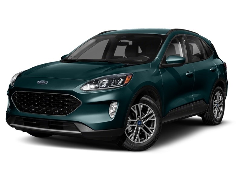 2020 Ford Escape SEL AWD Dark Persian Green Metallic  Shot 4