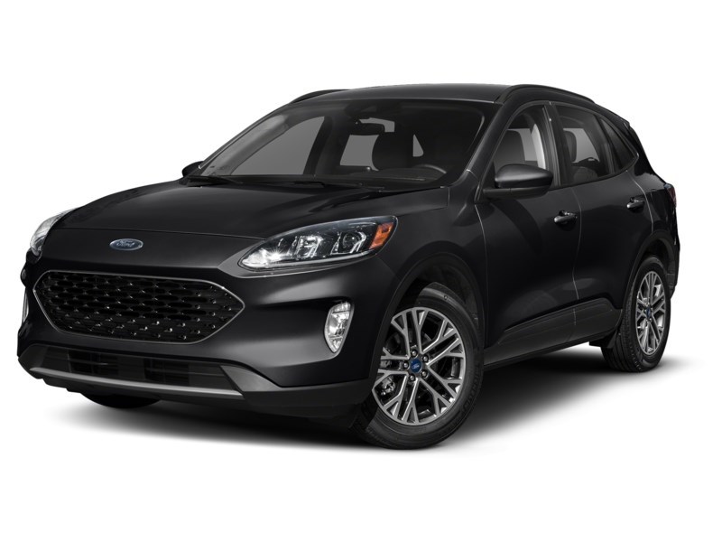 2021 Ford Escape SEL AWD Agate Black Metallic  Shot 1