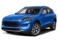2021 Ford Escape Titanium Hybrid AWD Velocity Blue Metallic  Shot 1