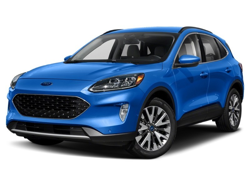 2020 Ford Escape Titanium Hybrid | AWD | PREM PKG | ROOF | NAV |B&O Velocity Blue Metallic  Shot 4