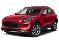 2021 Ford Escape Titanium Hybrid AWD Rapid Red Metallic Tinted Clearcoat  Shot 13