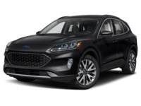 2021 Ford Escape Titanium Hybrid AWD Agate Black Metallic  Shot 25