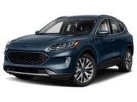2021 Ford Escape Titanium Hybrid AWD Antimatter Blue Metallic  Shot 40