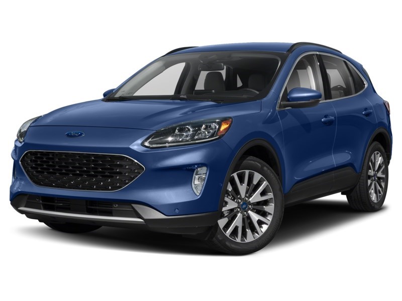 2022 Ford Escape Titanium Hybrid AWD Stone Blue Metallic  Shot 1