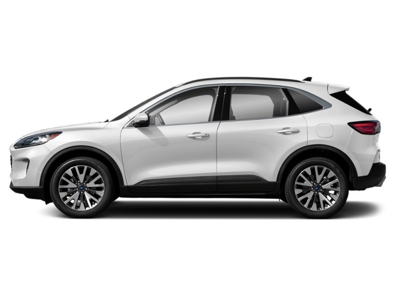 2022 Ford Escape Titanium AWD Star White Metallic Tri-Coat  Shot 5