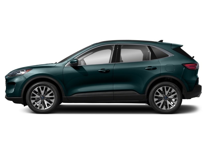 2020 Ford Escape Titanium Hybrid | AWD | NAV | LEATHER | B&O Dark Persian Green Metallic  Shot 3