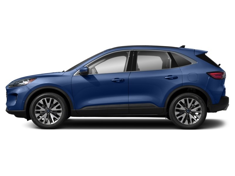 2022 Ford Escape Titanium Hybrid AWD Stone Blue Metallic  Shot 5