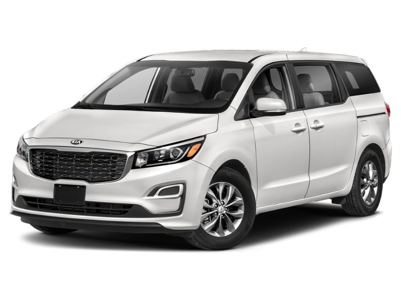 2020 Kia Sedona LX FWD Snow White Pearl  Shot 4